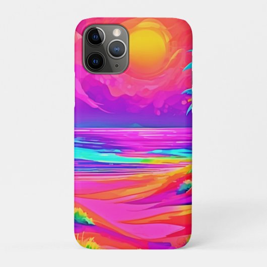 Coques Case-Mate iPhone Neon Sun & Beach Bliss (Dos)