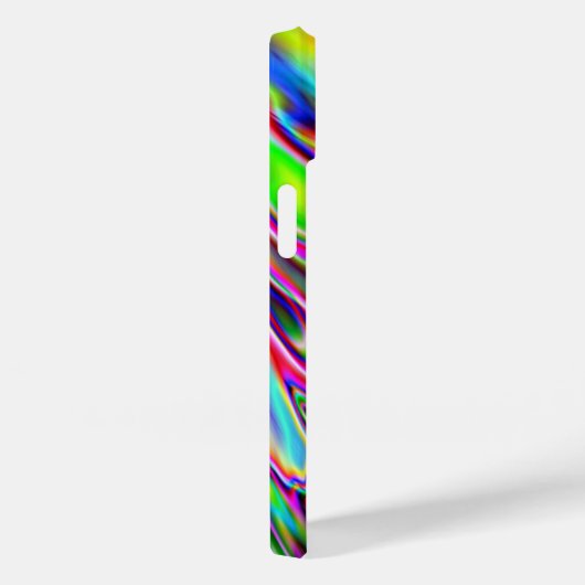 Coques Case-Mate iPhone Neon Swirls Art numérique Design (Verso / Droite)