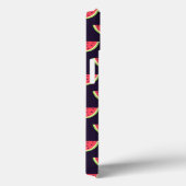 Coques Case-Mate iPhone Neon Watermelon on Purple Pattern (Verso / Droite)