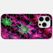 Coques Case-Mate iPhone Neon web, motif spiderweb, camouflage (Verso (horizontal))
