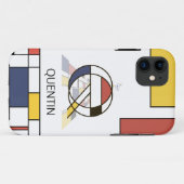Coques Case-Mate iPhone Neoplasticisme exclusif Art Monogramme. Lettre Q (Dos (Horizontal))