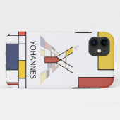 Coques Case-Mate iPhone Neoplasticisme exclusif Art Monogramme. Lettre Y (Dos (Horizontal))