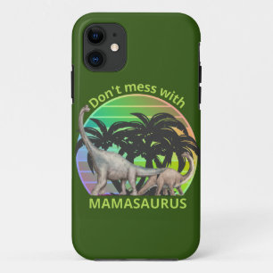 Case-Mate iPhone Case N'ÉPROUVE PAS MAMAMASAURUS drôle cadeau de jour de