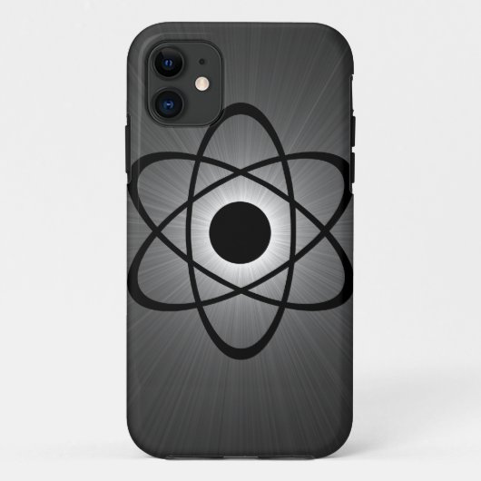 Coques Case-Mate iPhone Nerdy Atomic BT iPhone 5 Coque, Grey (Dos)