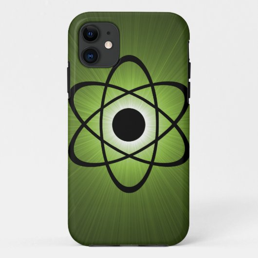 Coques Case-Mate iPhone Nerdy Atomic BT iPhone 5 Coque, Vert (Dos)