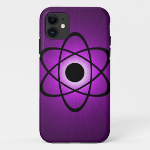 Coque Case-Mate Pour iPhone Nerdy Atomic BT iPhone 5 Coque, violet
