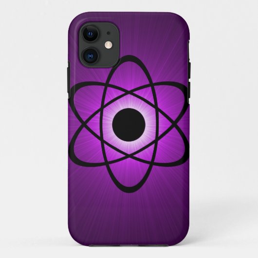 Coques Case-Mate iPhone Nerdy Atomic BT iPhone 5 Coque, violet (Dos)