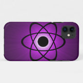 Coques Case-Mate iPhone Nerdy Atomic BT iPhone 5 Coque, violet (Dos (Horizontal))