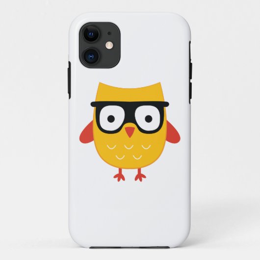 Coques Case-Mate iPhone Nerdy Owl (Dos)