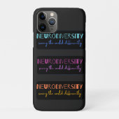 Coques Case-Mate iPhone Neurodiversité colorée (Dos)