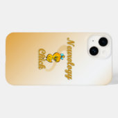Coques Case-Mate iPhone Neurologie Chick (Verso (horizontal))
