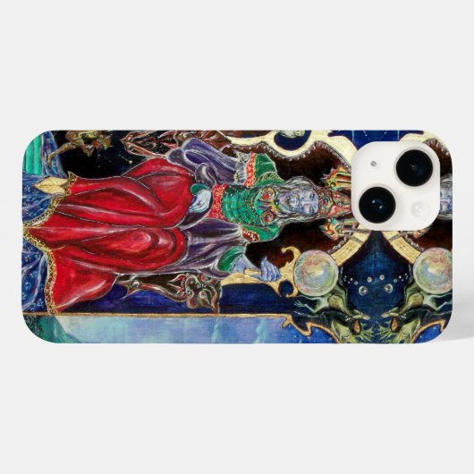 Coques Case-Mate iPhone NEUROMANCER Magicien Roi (Verso (horizontal))