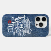 Coques Case-Mate iPhone Never Too Many Men (Verso (horizontal))