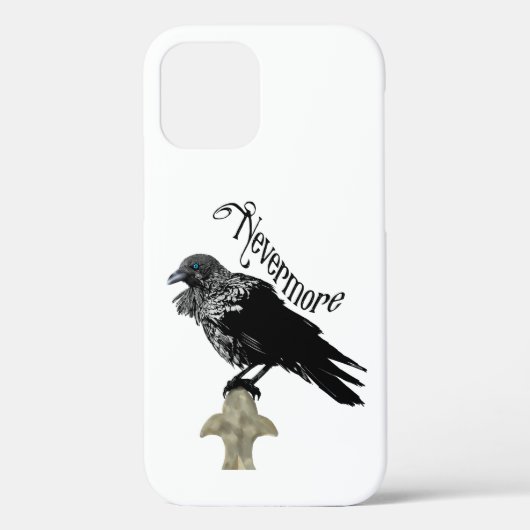Coques Case-Mate iPhone Nevermore Raven (Verso)