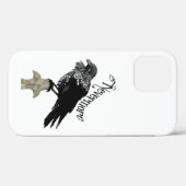 Coques Case-Mate iPhone Nevermore Raven (Verso (horizontal))