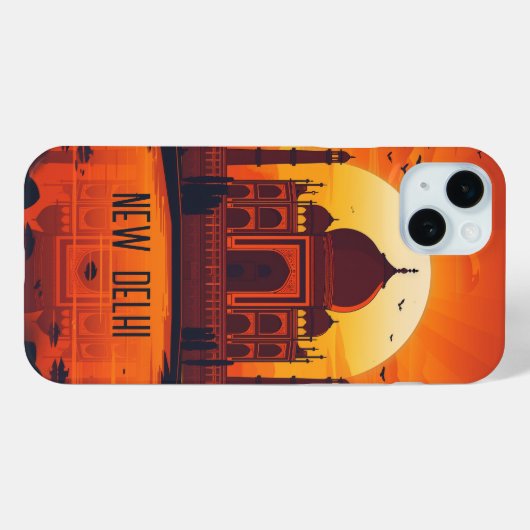 Coques Case-Mate iPhone New Delhi (Verso (horizontal))