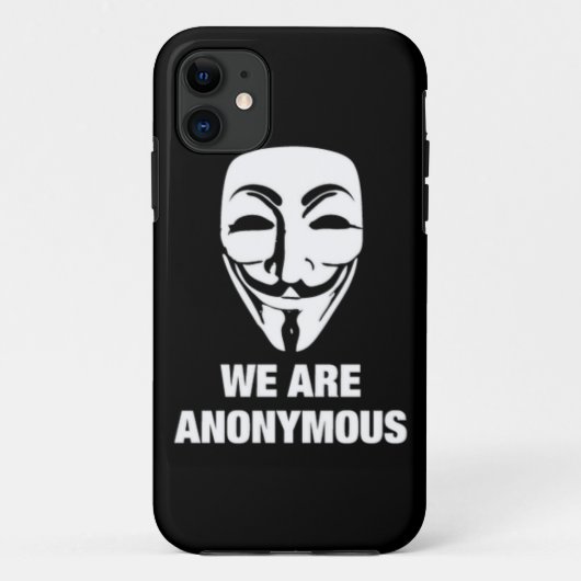 Coques Case-Mate iPhone 【New!!】WE ARE ANONYMOUS★iPhone Case (Dos)
