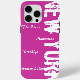 Coque iPhone 15 Pro Max New York - Boroughs 2 - Style urbain cool
