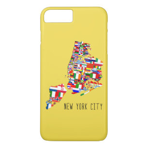 Coques Pour iPhone New York City Voisinage drapeaux Téléphone Case