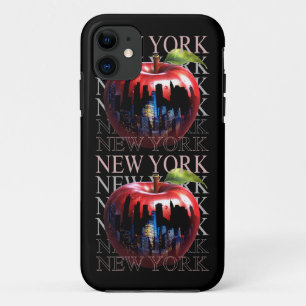 Case-Mate iPhone Case New York La Grande Pomme Fruit Silhouette Ville