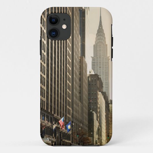 Coques Case-Mate iPhone New York, St d'E 42 et construction de Chrysler (Dos)
