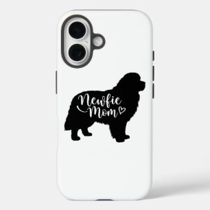 Coques iPhone 16 Newfie Mom - Newfoundland Mom - Newfie Dog Moms