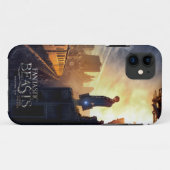 Coques Case-Mate iPhone NEWT SCAMANDER™ dans un bâtiment détruit (Dos (Horizontal))