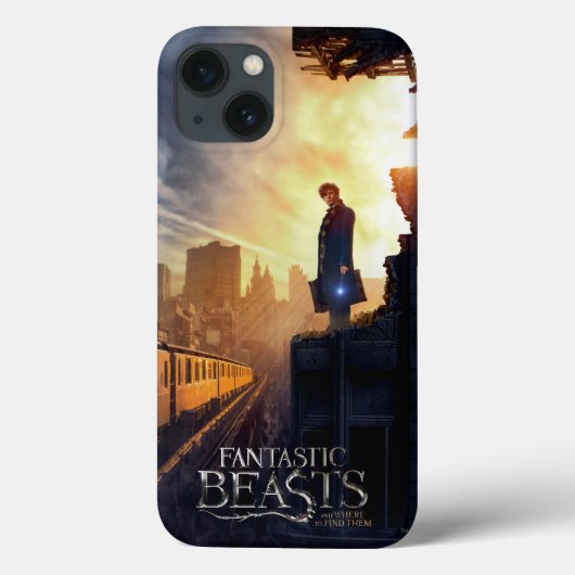 Coques Case-Mate iPhone NEWT SCAMANDER™ dans un bâtiment détruit (Verso)