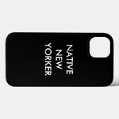 Coques Case-Mate iPhone Newyorkais indigène (Verso (horizontal))