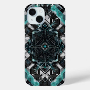 Coque Pour iPhone 15 Nexus central : Unité de commande Onyx