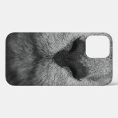 COQUES Case-Mate iPhone NEZ DE CHAT EN NOIR ET BLANC (Verso (horizontal))
