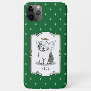 Case-Mate iPhone Case Nice Angel Old English Sheepdog (Gris 1) - mignon