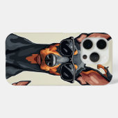 Coques Case-Mate iPhone Nice Doberman (Verso (horizontal))