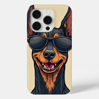 Coque iPhone 15 Pro Nice Doberman