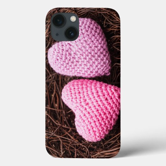 Coques Case-Mate iPhone Nid avec des coeurs (Verso)