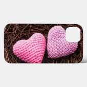 Coques Case-Mate iPhone Nid avec des coeurs (Verso (horizontal))