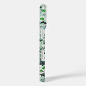 COQUES Case-Mate iPhone NID D'OISEAU, ARBRE FLEURS DE PRINTEMPS VERT BLANC (Verso / Droite)