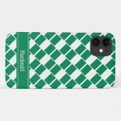 Coques Case-Mate iPhone NIGERIA FLAG Customisé patriotique nigérian (Dos (Horizontal))
