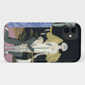 Coques Case-Mate iPhone Night, 1925 (copie de pochoir) (Dos (Horizontal))