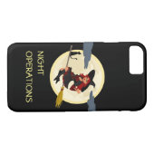Coques Case-Mate iPhone Night Operations drôle personnalisable (Dos (Horizontal))