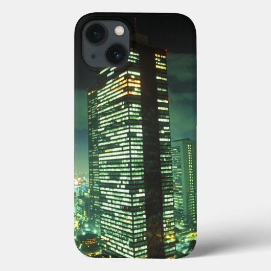 Coques Case-Mate iPhone Nightscape, Shinjuku, Tokyo, Japon (Verso)