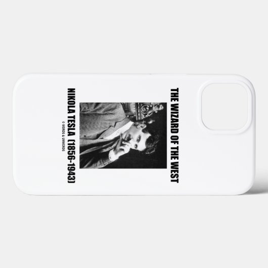 Coques Case-Mate iPhone Nikola Tesla (Verso (horizontal))