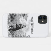Coques Case-Mate iPhone Nimrod - Ours et abeilles (Dos (Horizontal))