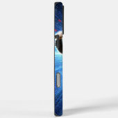 Coques Case-Mate iPhone Ninja Chat dans l'espace. (Verso / Droite)