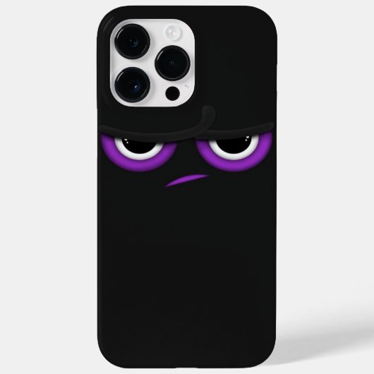 Coques Case-Mate iPhone Ninja noir en colère (Verso)