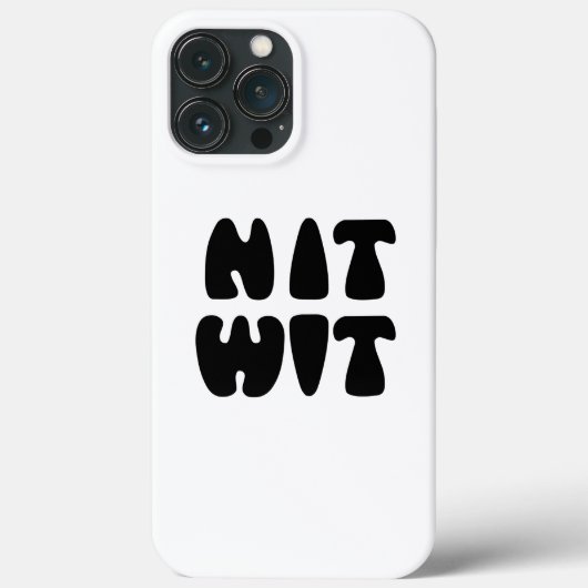 COQUES Case-Mate iPhone NITWIT (Verso)