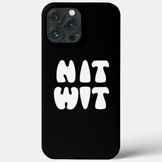 COQUES Case-Mate iPhone NITWIT (Verso)