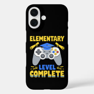 Coques iPhone 16 Niveau élémentaire Complet Jeu Gamer Graduation