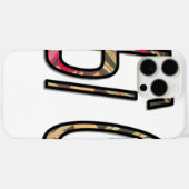 Coques Case-Mate iPhone "No Bigiji" Texte Imprimer (Verso (horizontal))