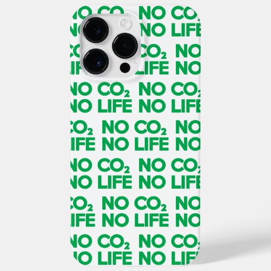 COQUES Case-Mate iPhone NO CO2 PAS DE VIE (Verso)